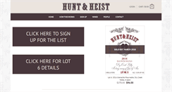 Desktop Screenshot of huntandheist.com